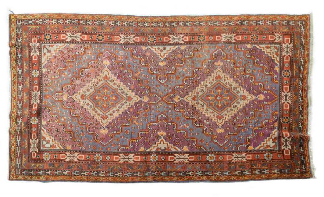 HAND-TIED KHOTAN RUG 10'7" X 5'5" (1 of 3)