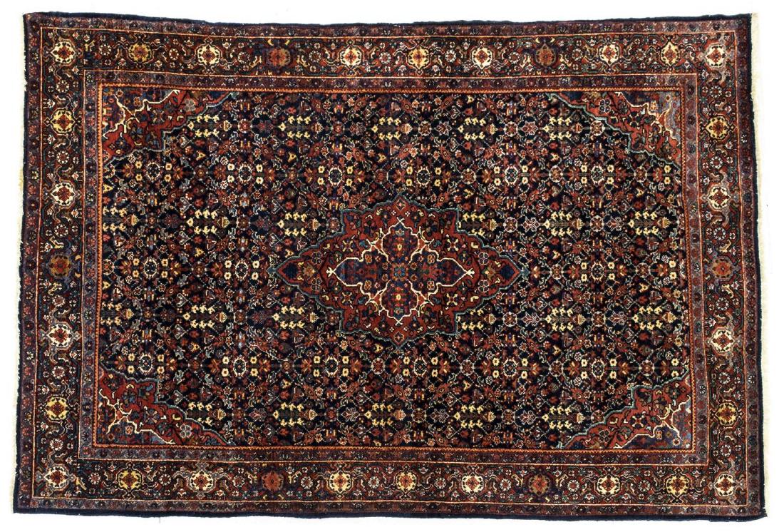 PERSIAN HAND-TIED BIDJAR RUG 6'7" X 4'3" (1 of 3)