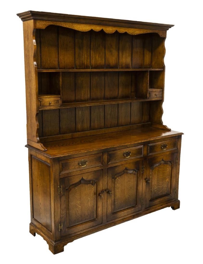 ENGLISH TITCHMARSH & GOODWIN OAK KITCHEN DRESSER (1 of 4)