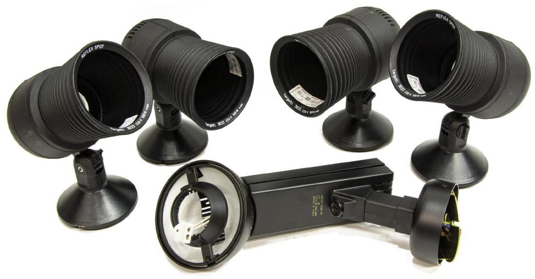 (5) TARGETTI & REGGIANI ADJUSTABLE SPOT LIGHTS (1 of 4)