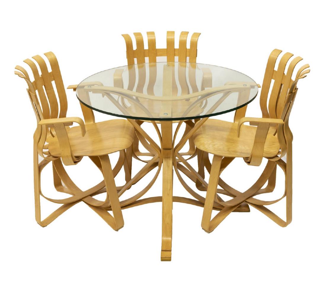 4 Frank Gehry B 1929 For Knoll Table Chairs Oct 21 2018 4 Frank Gehry B 1929 For Knoll Table Chairs Oct 21 2018 Austin Auction Gallery In Tx