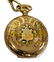 LADIES 14KT GOLD WATCH, DIAMOND ACCENT, OPAL SLIDE - 3