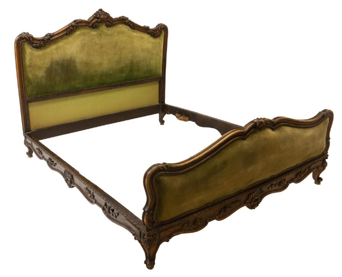 VINTAGE FRENCH LOUIS XV STYLE BED (1 of 2)