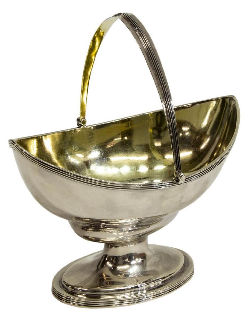 GEORGE III PETER & ANN BATEMAN STERLING BASKET (1 of 4)