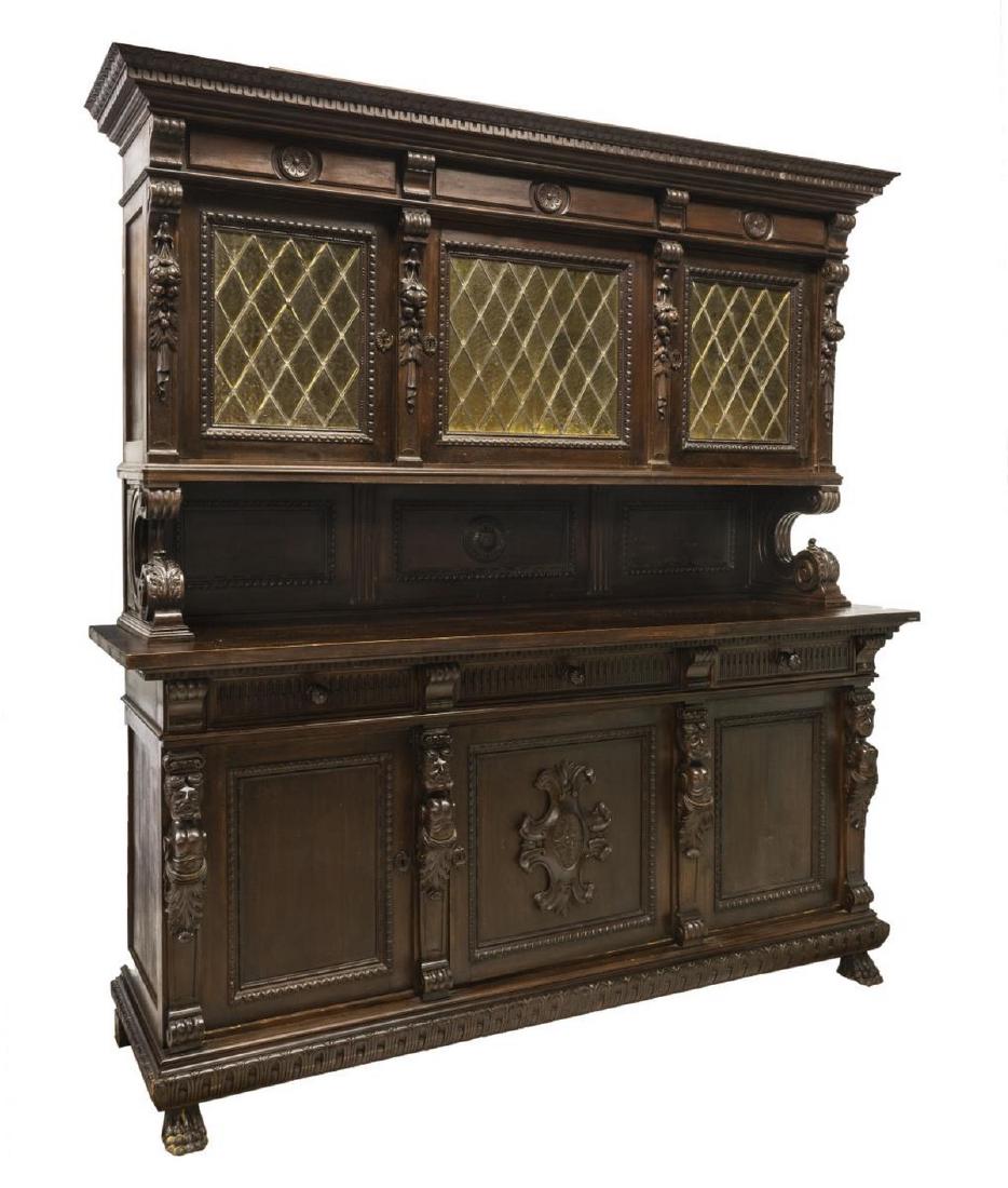 ITALIAN RENAISSANCE REVIVAL SIDEBOARD (1 of 4)