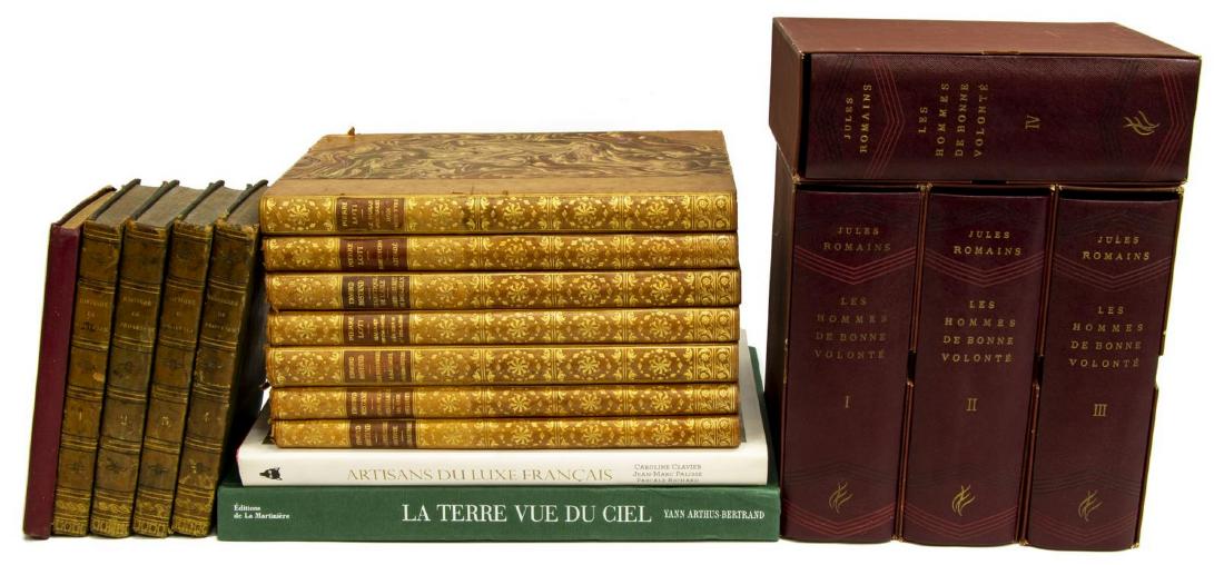 (18) FRENCH LIBRARY SHELF BOOKS (1 of 7)