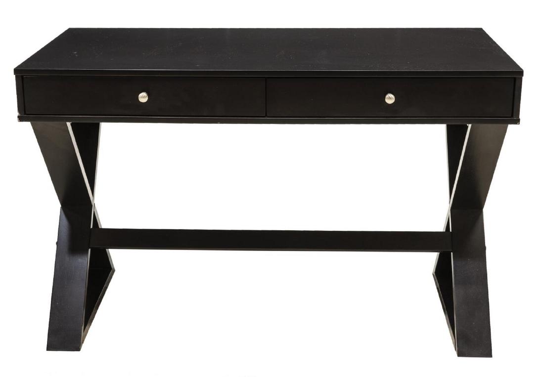 DESGINER COASTER BLACK MODERN WRITING DESK (1 of 2)