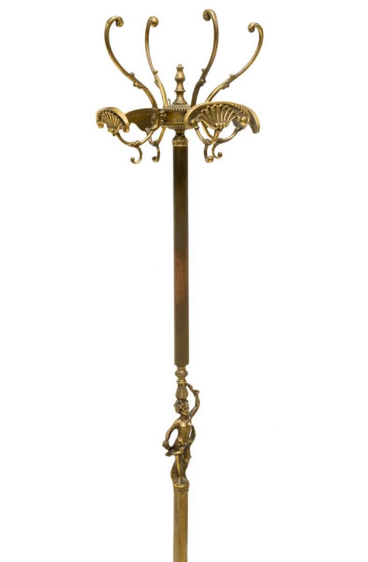 ITALIAN GILT METAL HALL TREE (1 of 3)