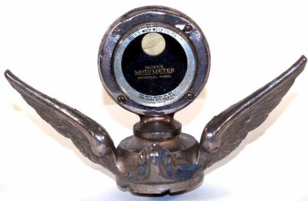 Vintage Boyce Moto Meter Radiator Cap With Wings