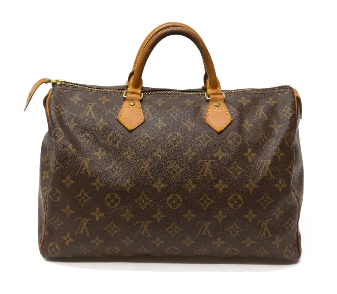 LOUIS VUITTON 'SPEEDY' MONOGRAM CANVAS HANDBAG (1 of 4)