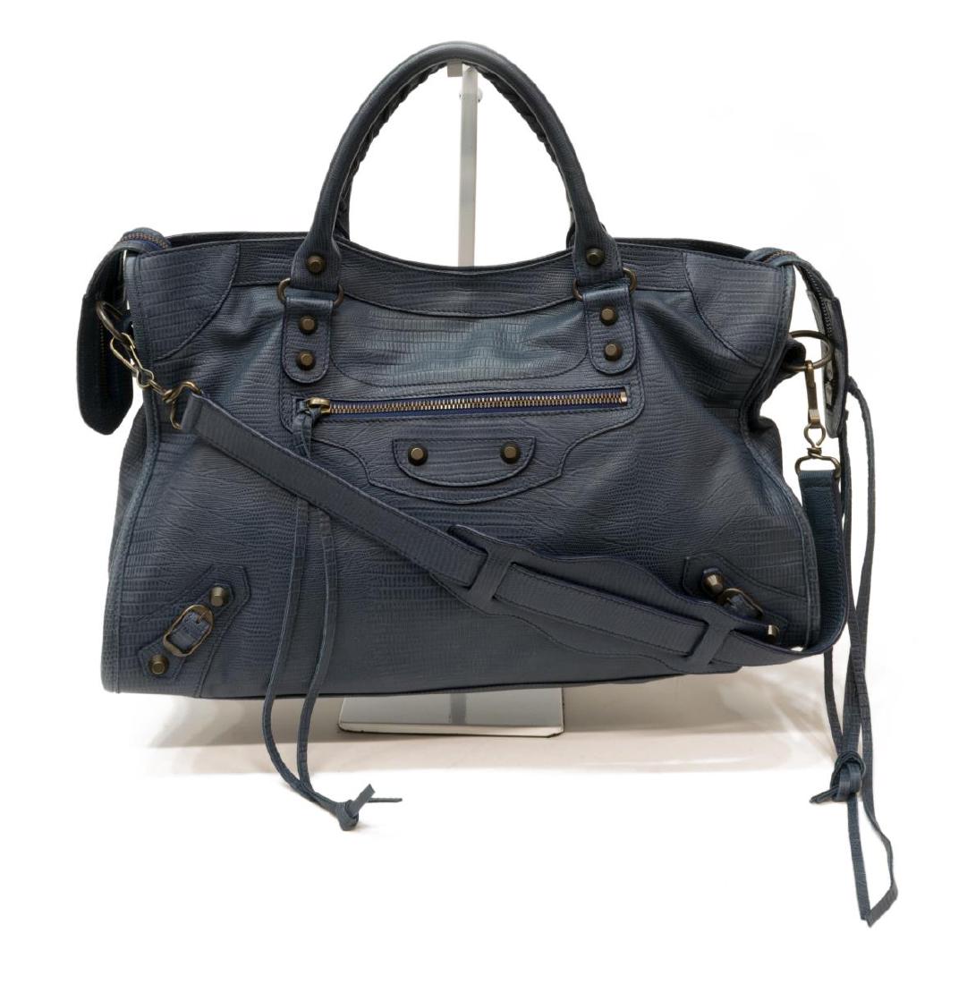 BALENCIAGA "MOTOCROSS CLASSIC CITY" LEATHER BAG (1 of 4)