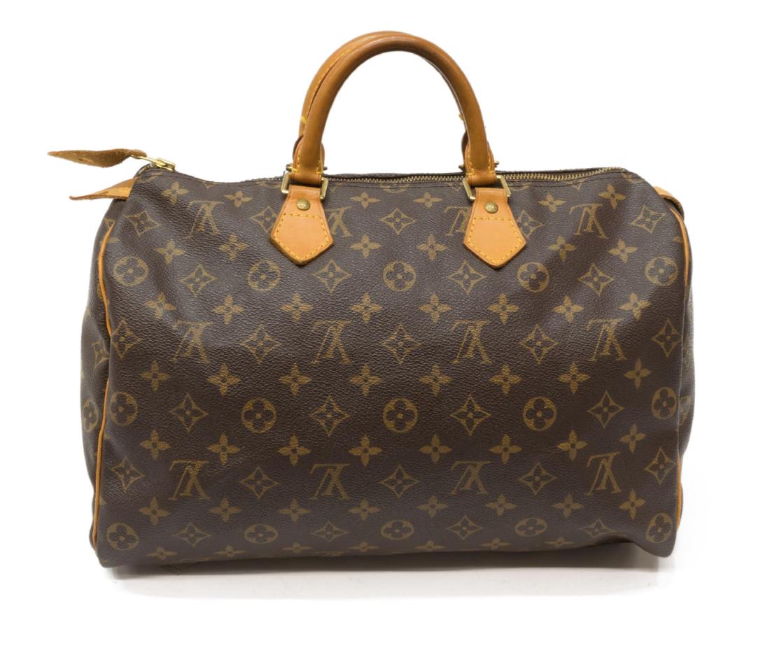 LOUIS VUITTON 'SPEEDY 35' MONOGRAM CANVAS HANDBAG (1 of 4)