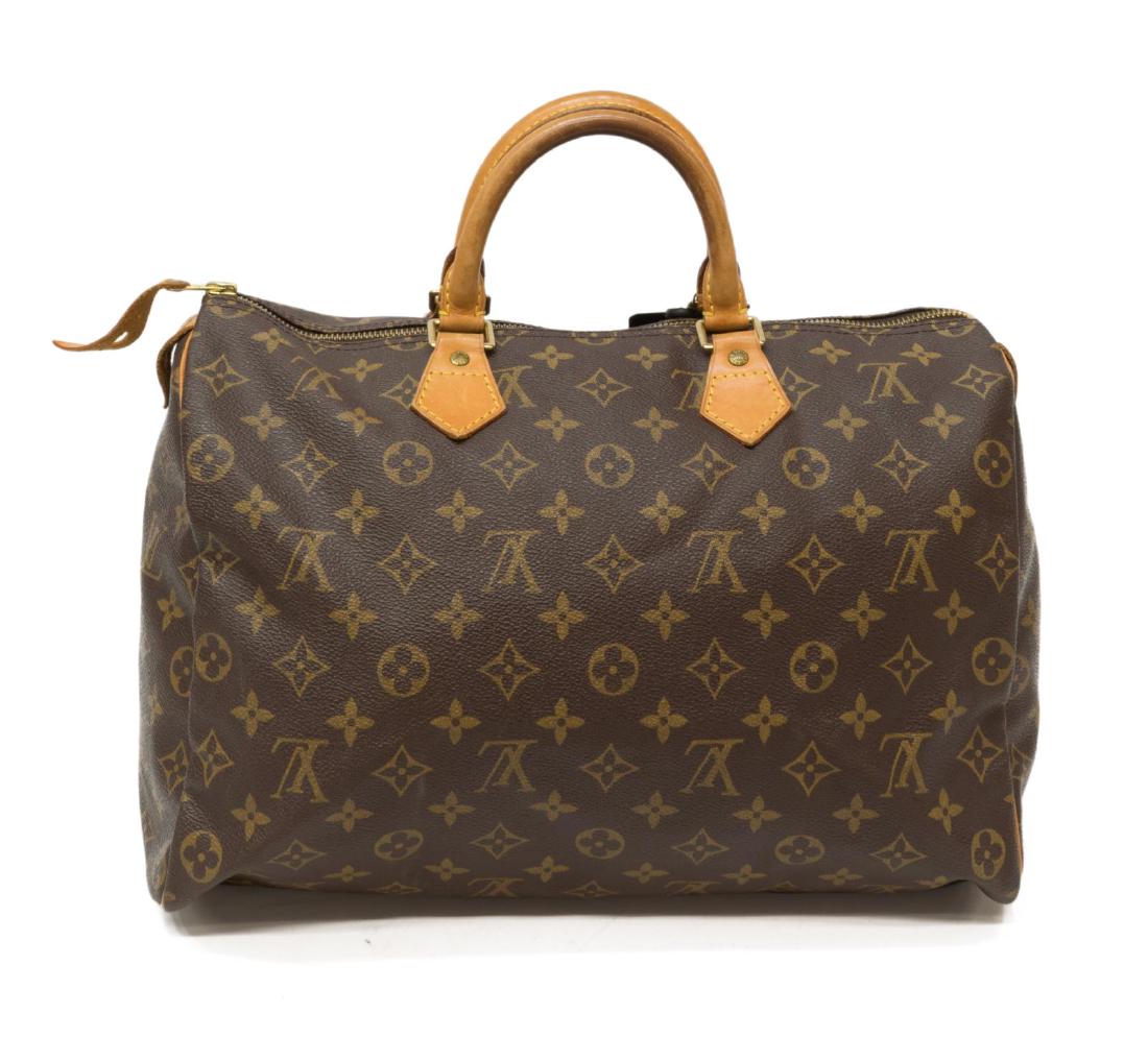 LOUIS VUITTON 'SPEEDY 30' MONOGRAM CANVAS HANDBAG (1 of 4)