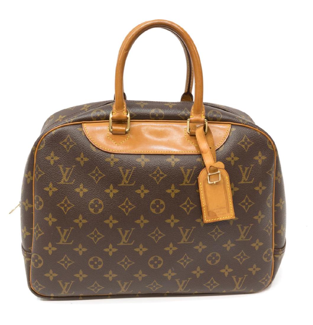 LOUIS VUITTON 'DEAUVILLE' MONOGRAM CANVAS HANDBAG (1 of 4)