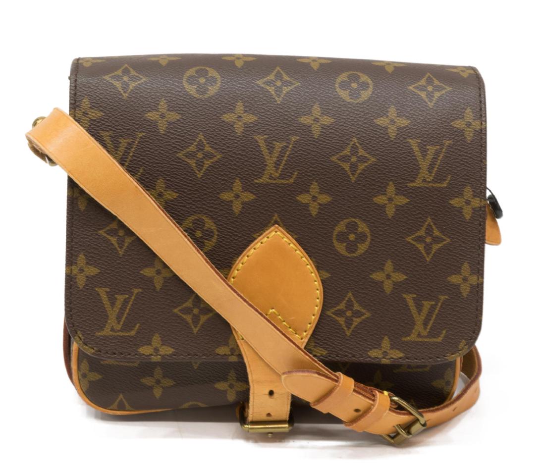 LOUIS VUITTON CARTOUCHIERE MONOGRAM CROSSBODY BAG (1 of 4)