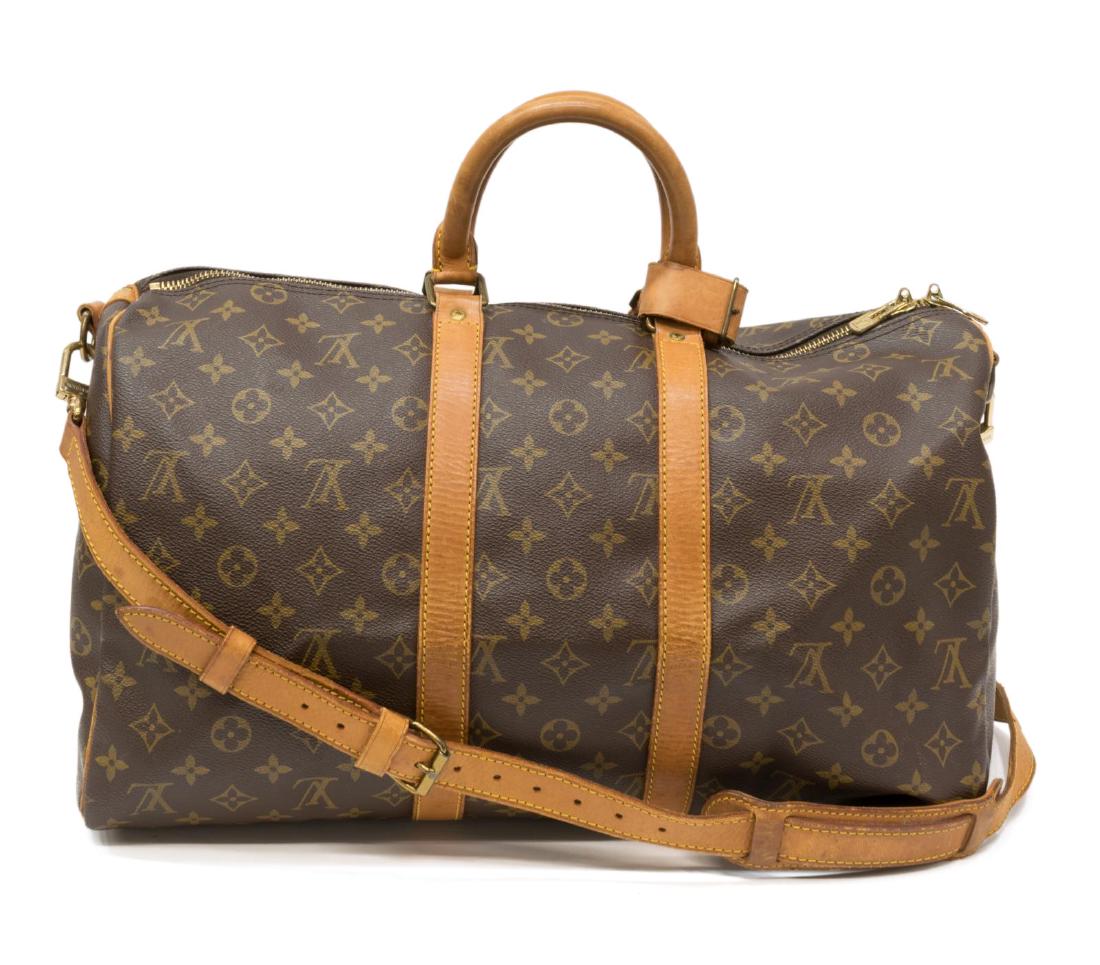 LOUIS VUITTON 'KEEPALL 45 BANDOULIERE' DUFFLE BAG (1 of 4)