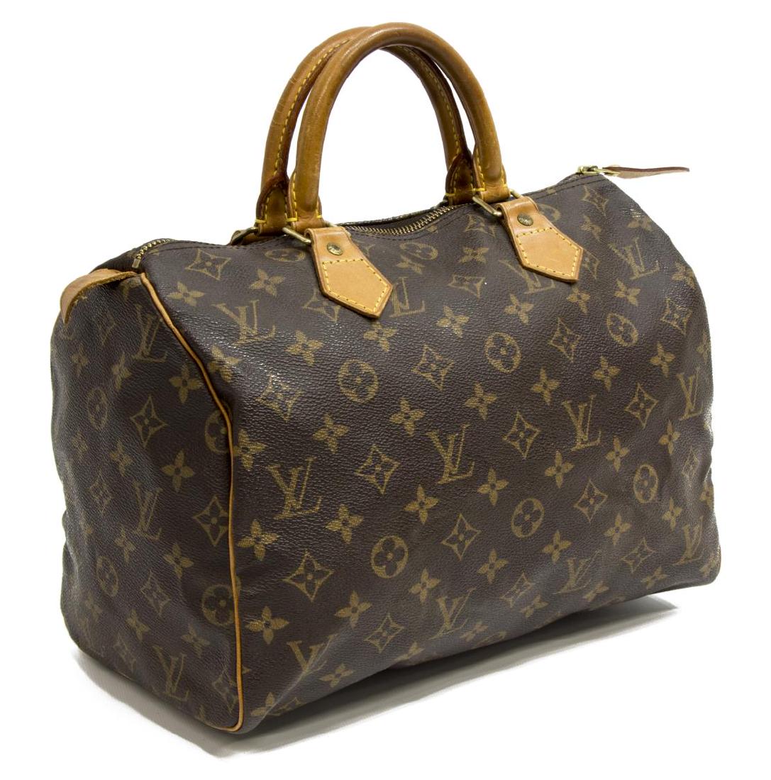 LOUIS VUITTON 'SPEEDY' MONOGRAM CANVAS HANDBAG (1 of 4)