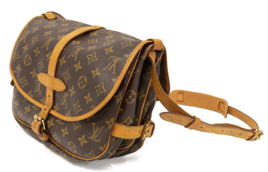 LOUIS VUITTON 'SAUMUR' MONOGRAM CROSSBODY BAG (1 of 5)
