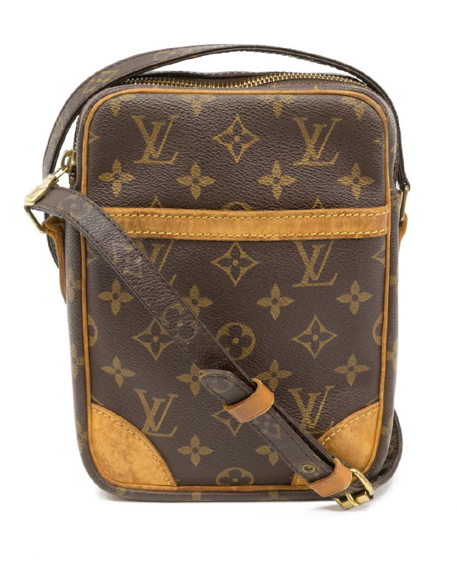 LOUIS VUITTON 'DANUBE' CANVAS SHOULDER BAG (1 of 4)