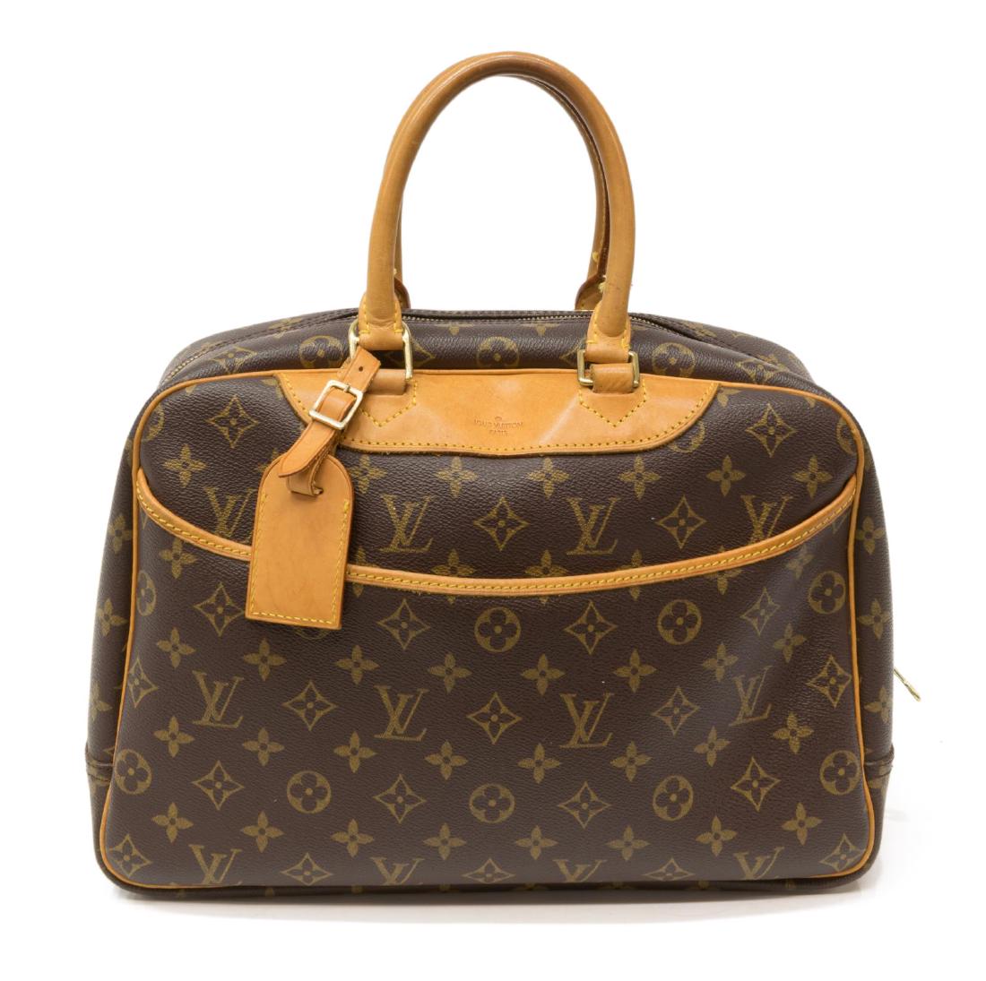 LOUIS VUITTON 'DEAUVILLE' MONOGRAM HANDBAG (1 of 4)