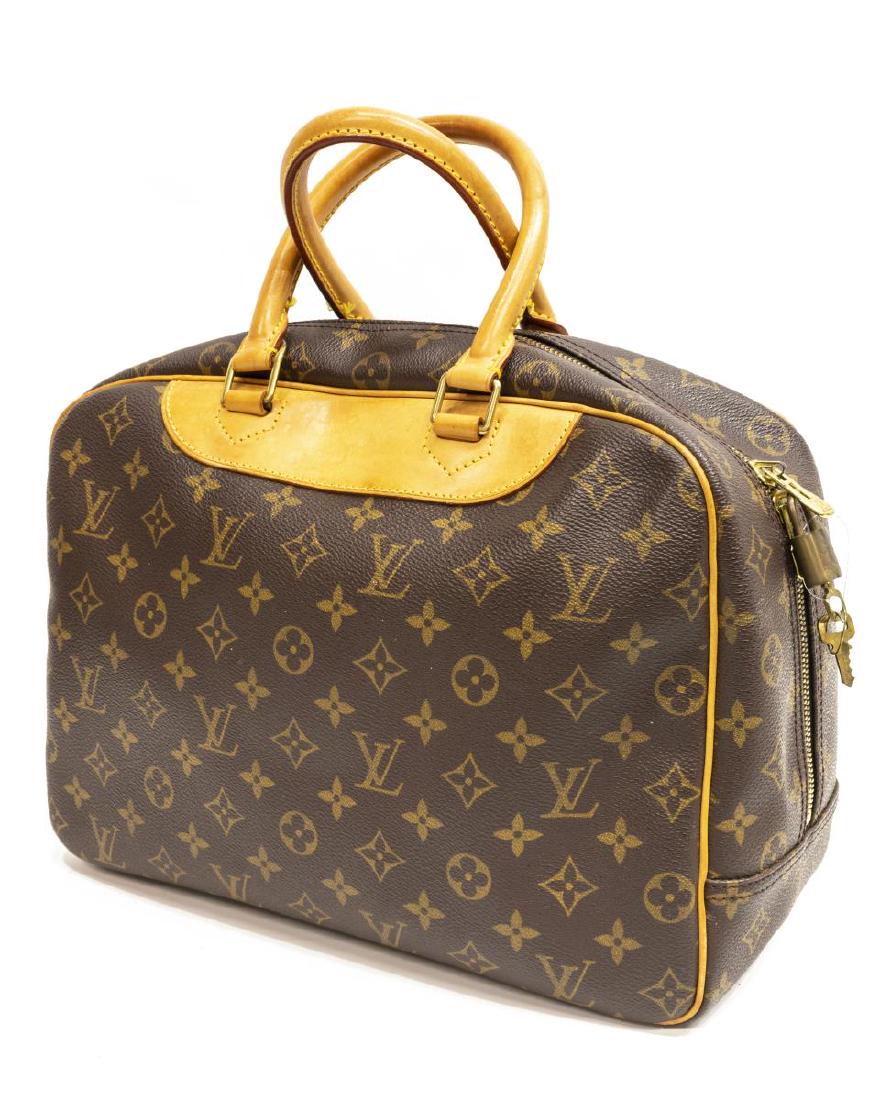 LOUIS VUITTON 'DEAUVILLE' MONOGRAM CANVAS HANDBAG (1 of 4)