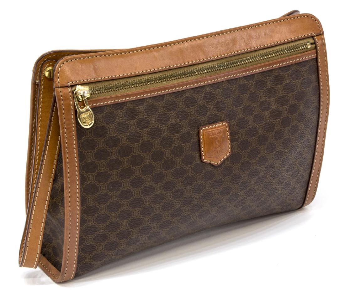 VINTAGE CELINE MACADAM CLUTCH (1 of 5)