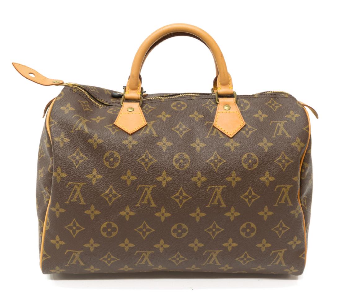 LOUIS VUITTON 'SPEEDY 30' MONOGRAM CANVAS HANDBAG (1 of 4)