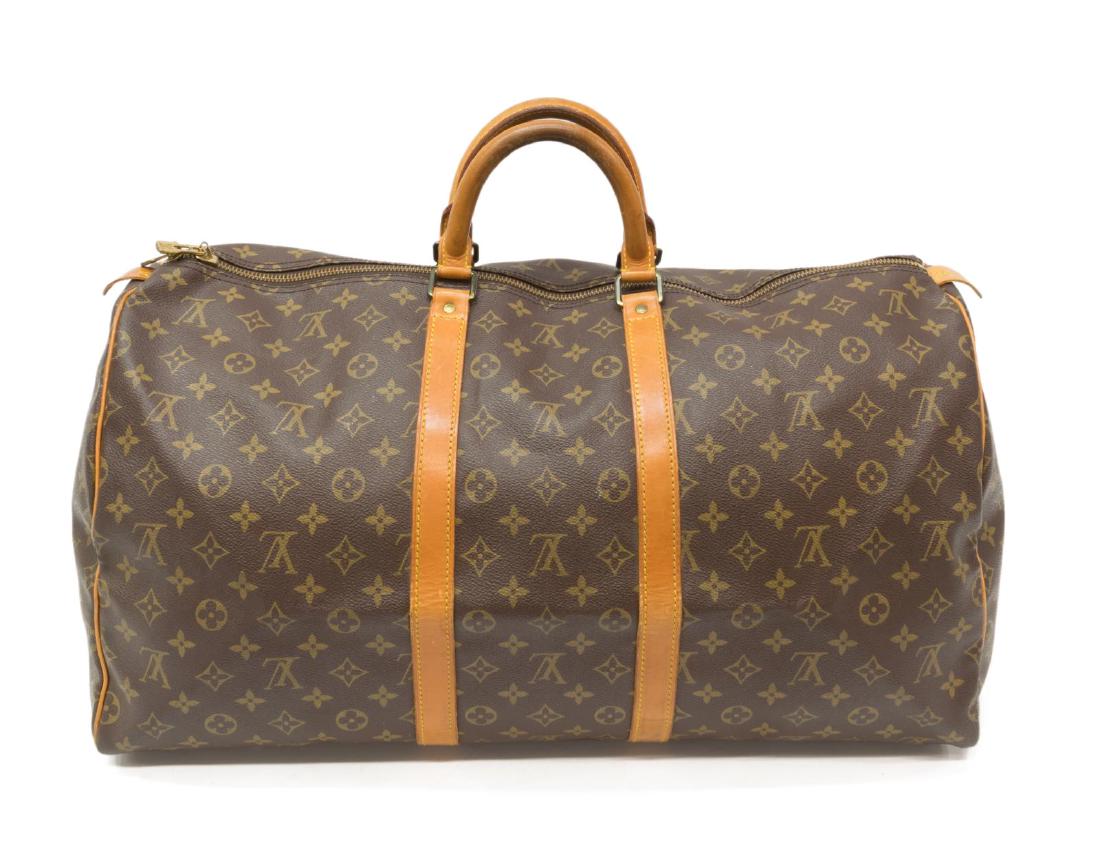 LOUIS VUITTON 'KEEPALL 55' MONOGRAM CANVAS (1 of 4)