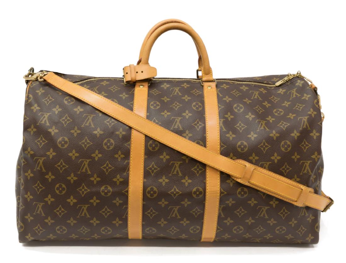 LOUIS VUITTON KEEPALL BANDOULIERE MONOGRAM DUFFLE (1 of 4)