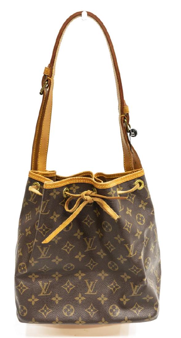 LOUIS VUITTON 'NOE PM' MONOGRAM CANVAS BUCKET BAG (1 of 4)