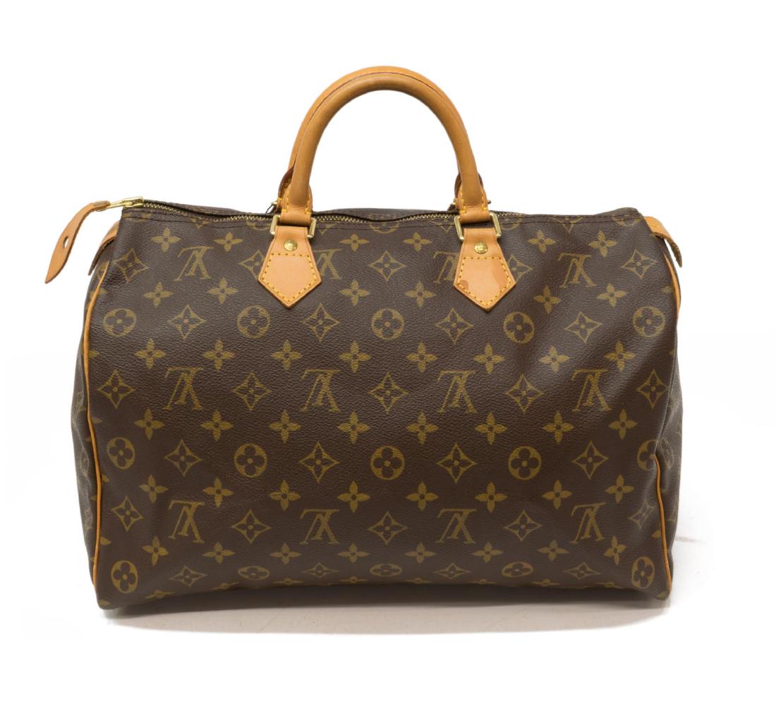 LOUIS VUITTON 'SPEEDY 35' MONOGRAM CANVAS HANDBAG (1 of 4)