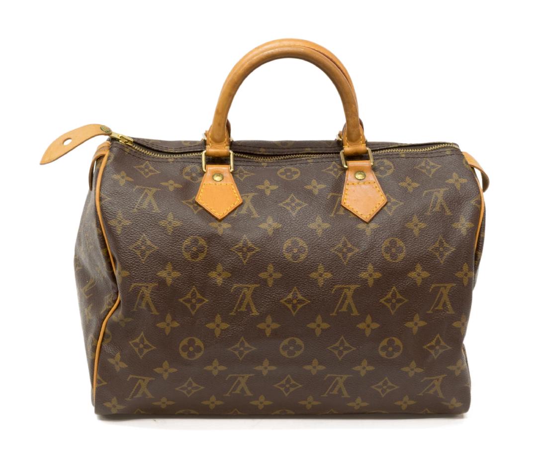 LOUIS VUITTON 'SPEEDY 30' MONOGRAM CANVAS HANDBAG (1 of 4)