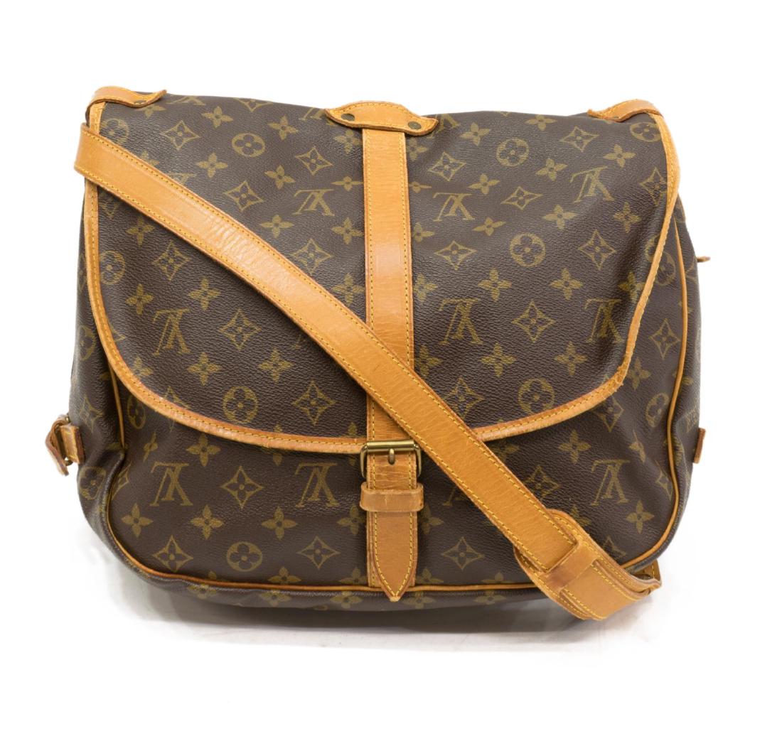 LOUIS VUITTON 'SAUMUR 30' MONOGRAM CROSSBODY BAG (1 of 5)