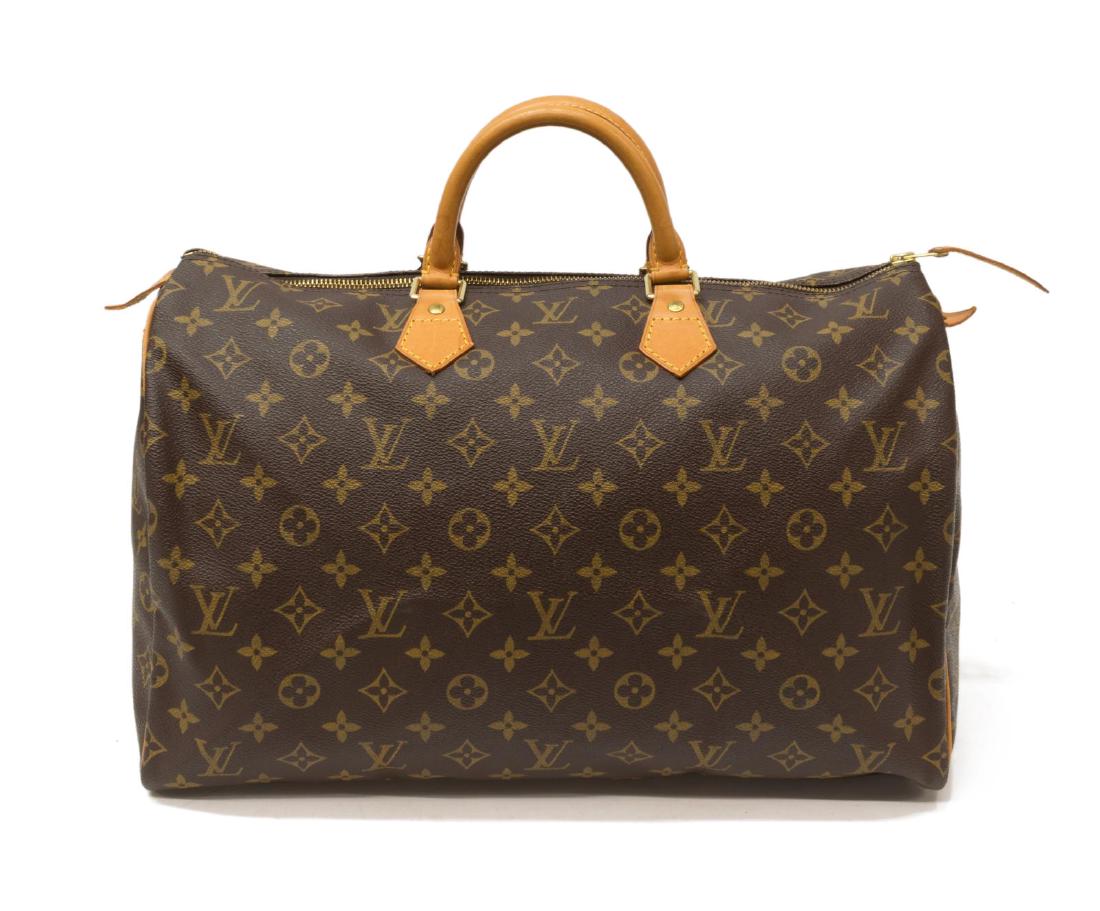 LOUIS VUITTON 'SPEEDY 40' MONOGRAM CANVAS HANDBAG (1 of 4)