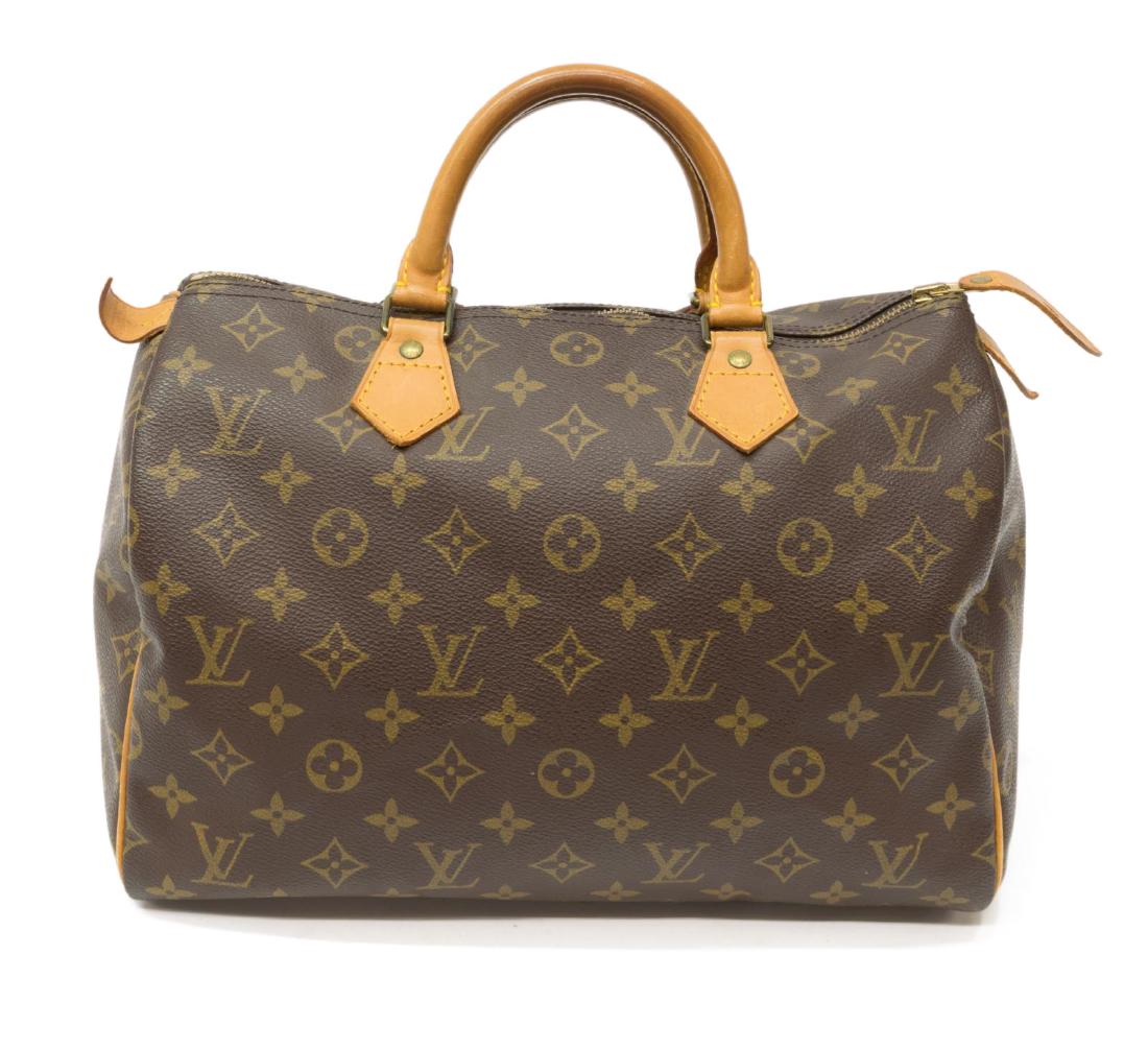LOUIS VUITTON 'SPEEDY 30' MONOGRAM CANVAS HANDBAG (1 of 4)