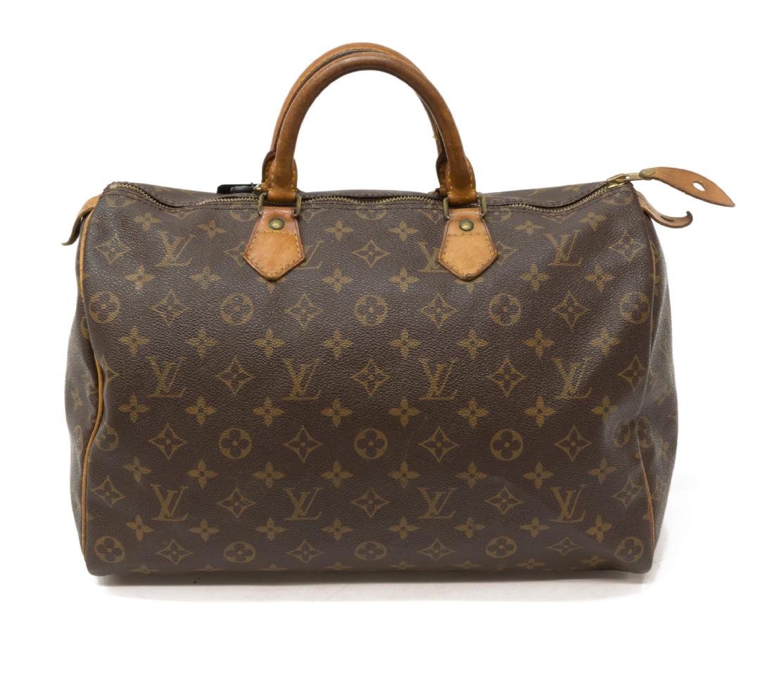 LOUIS VUITTON 'SPEEDY' MONOGRAM CANVAS HANDBAG (1 of 4)