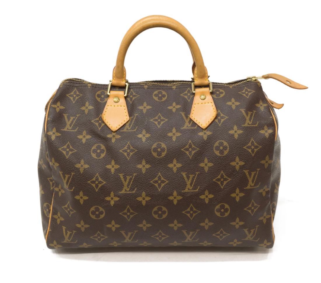 LOUIS VUITTON 'SPEEDY 30' MONOGRAM CANVAS HANDBAG (1 of 4)