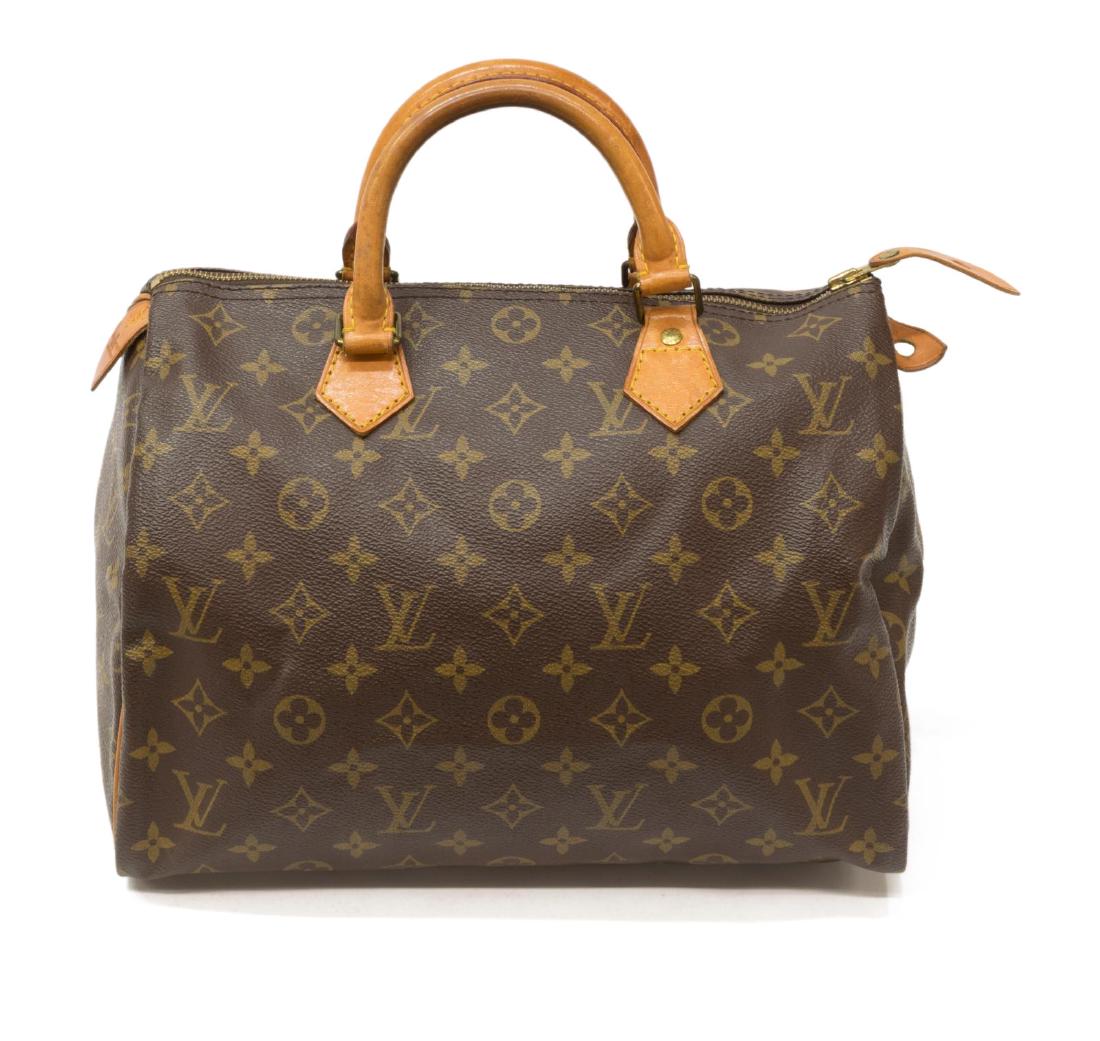 LOUIS VUITTON 'SPEEDY 30' MONOGRAM CANVAS HANDBAG (1 of 4)