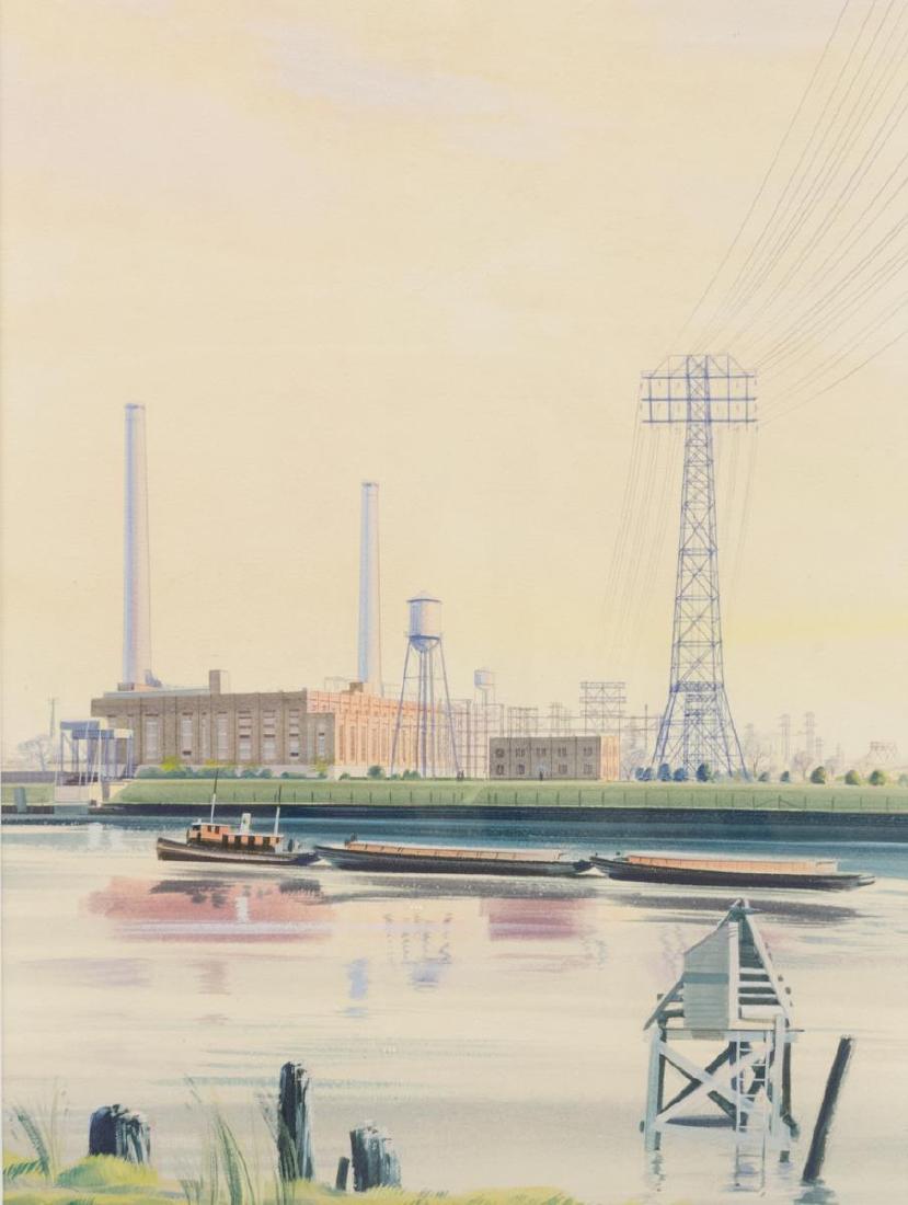 JACKSON LEE NESBITT (D.2008) REGIONALIST PAINTING (1 of 5)