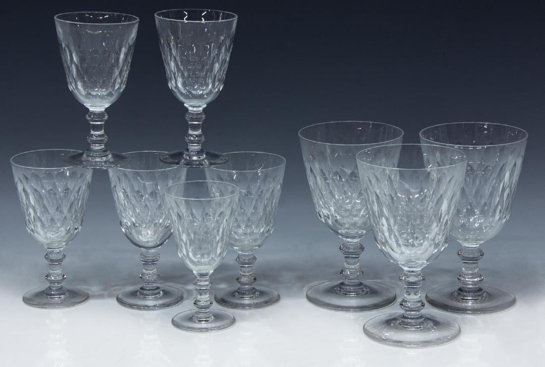 (9) FRENCH BACCARAT 'ARMAGNAC' CRYSTAL STEMWARE (1 of 3)