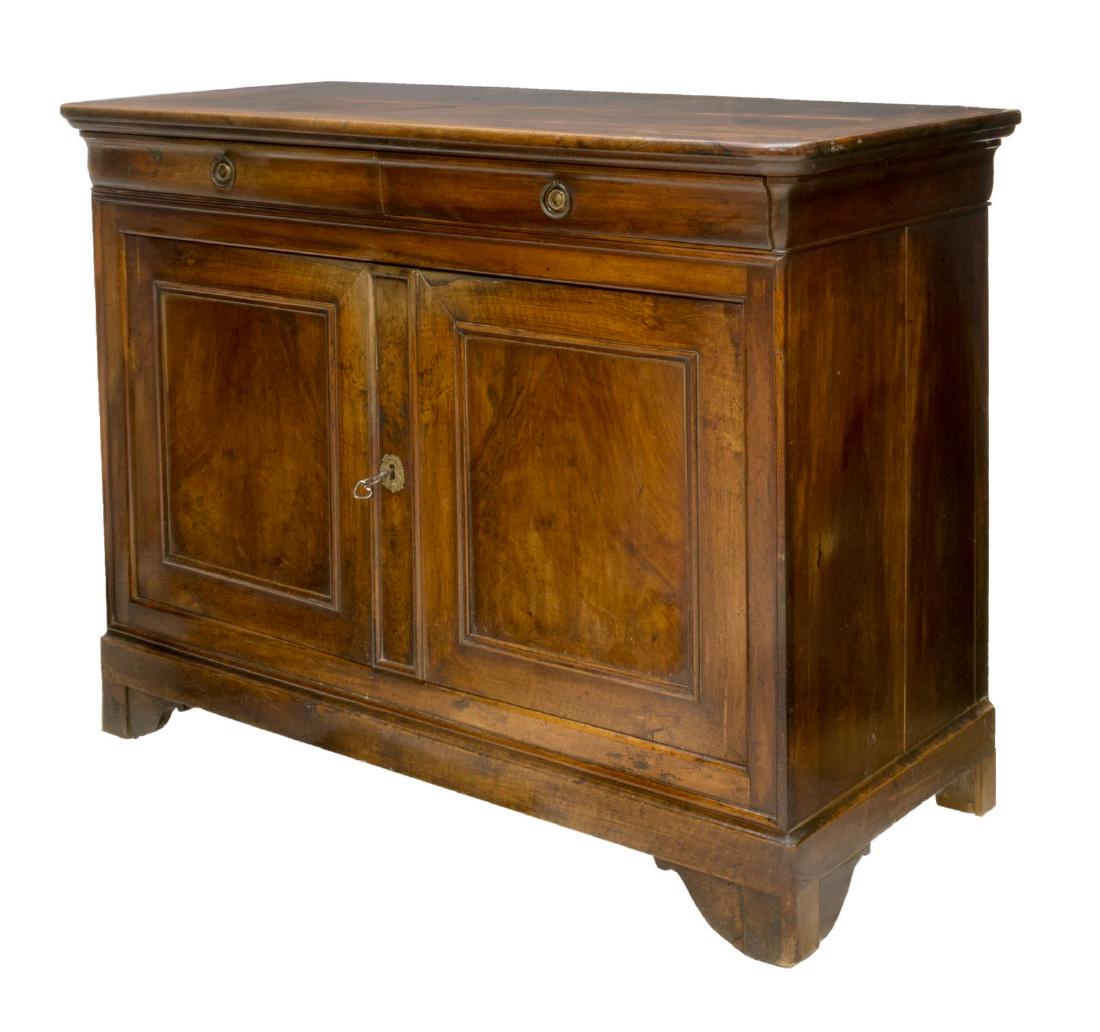 LOUIS PHILIPPE PERIOD WALNUT BUFFET (1 of 4)