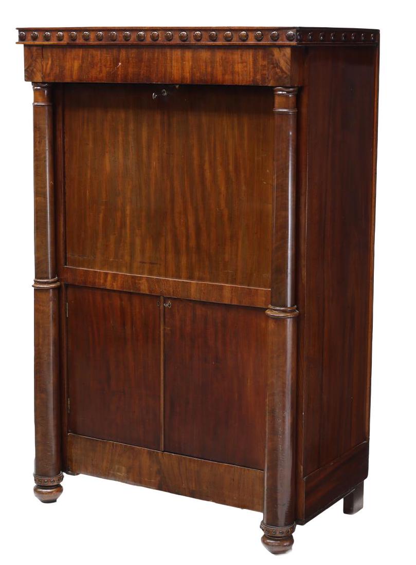 ENGLISH REGENCY MAHOGANY ESCRITOIRE (1 of 5)