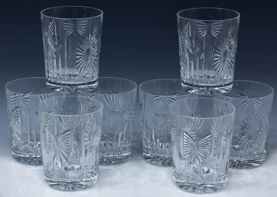 (8) WATERFORD 'MILLENNIUM' DOUBLE OLD FASHIONED