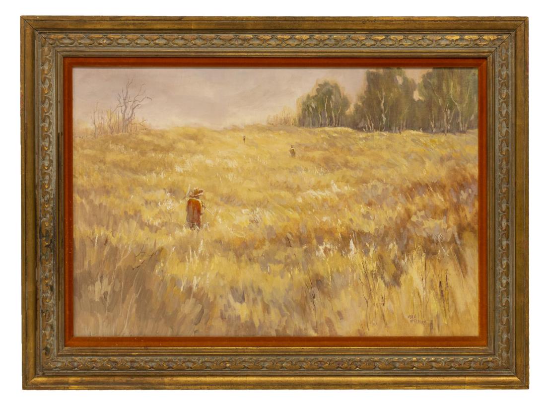 HELEN MCELHANEY (20TH C.) FRAMED OIL PAINTING (1 of 4)