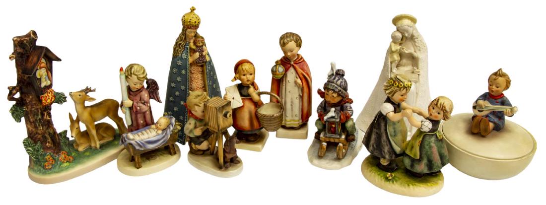 (10) HUMMEL FIGURES, CM, FB, SM, MADONNAS (1 of 7)