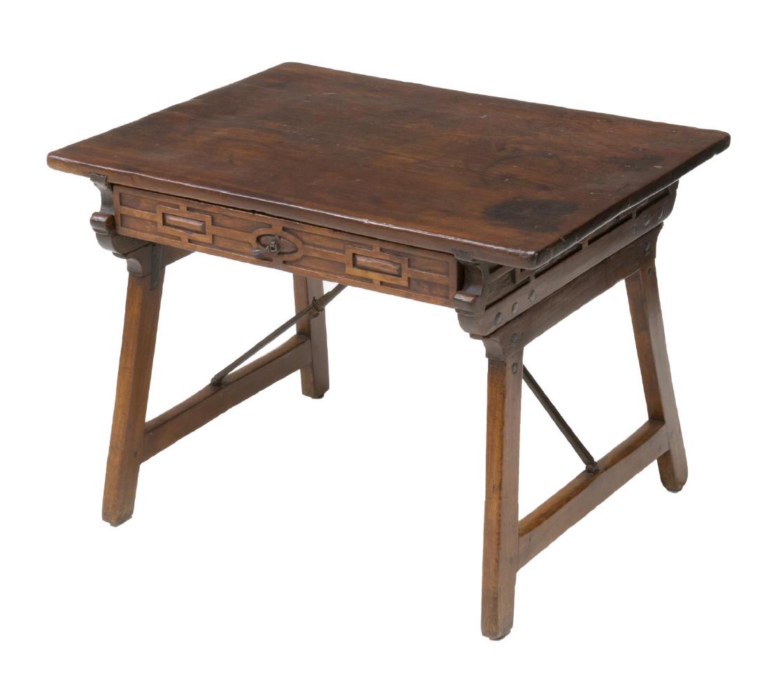 SCARCE SPANISH BAROQUE CAMPAIGN TRAVEL DESK/TABLE (1 of 4)