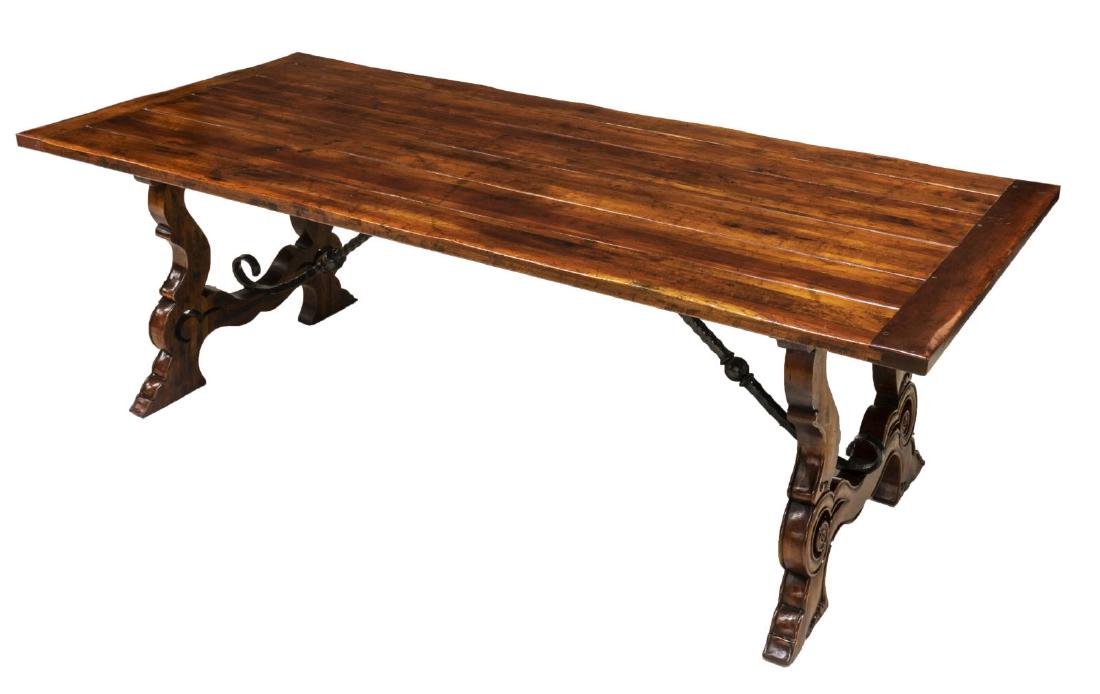 SPANISH BAROQUE STYLE DINING TABLE (1 of 2)