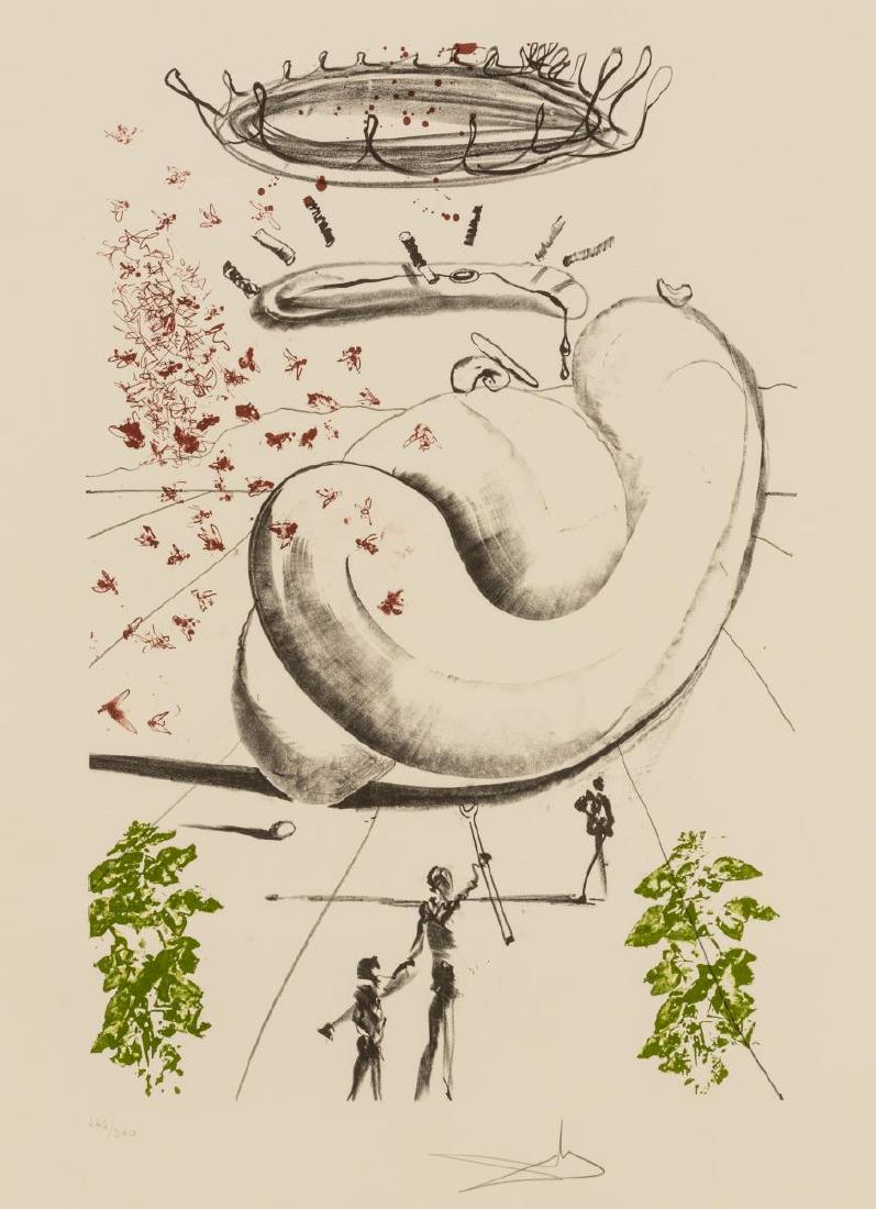 SALVADOR DALI, "MOSCAS", SIGNED LIMITED EDITION (1 of 3)