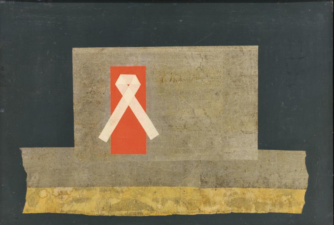 JAMES POWELL SCOTT (1909-1982) MIXED MEDIA COLLAGE (1 of 3)