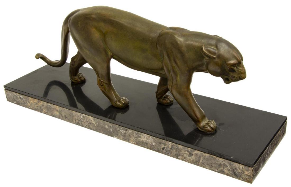 FRENCH ART DECO IRENE ROCHARD STALKING PANTHER (1 of 5)